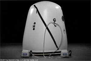 Grand Dive Vertical - caisson hyperbare vertical 60 pouces