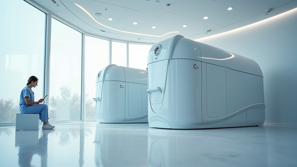 Athlète utilisant un caisson hyperbare double pour la récupération sportive