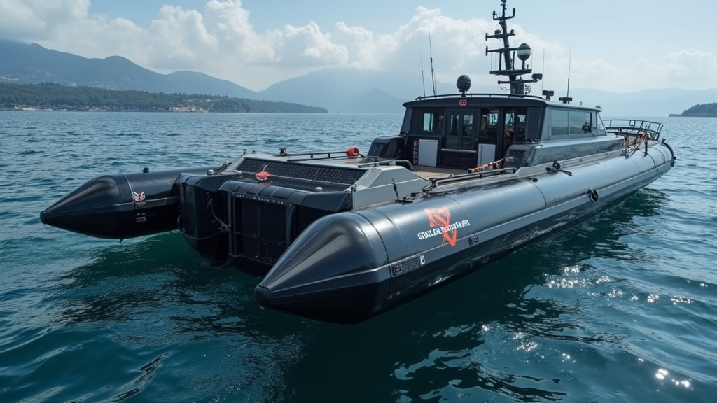 Vue intérieure du caisson hyperbare Grand Dive Pro montrant l'espace disponible