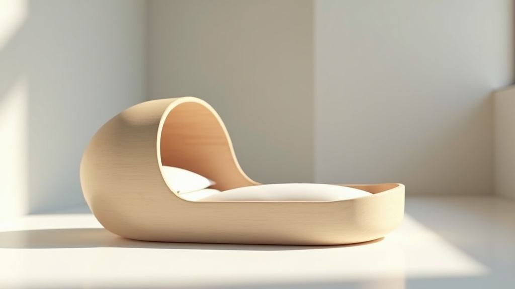 Vue intérieure d'une cabine de flottaison sensorielle