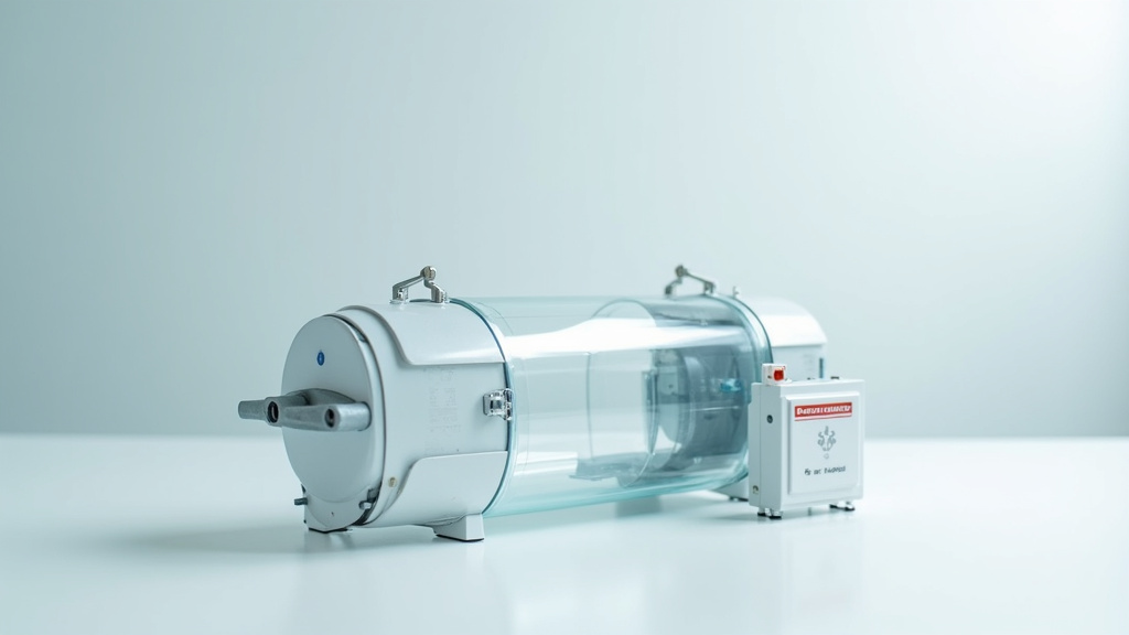 Installation technique d'une chambre de décompression domestique avec grilles de ventilation