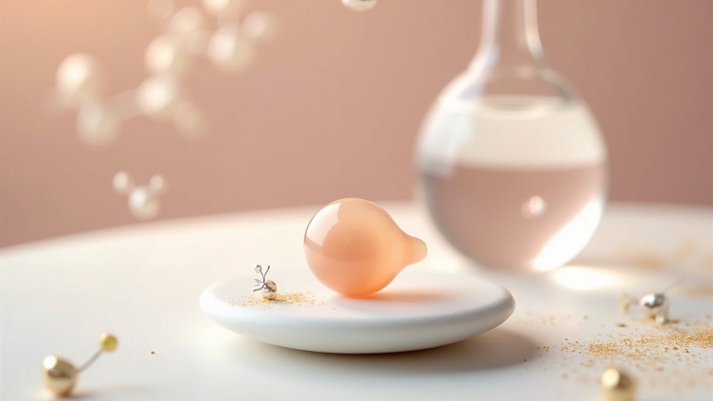 Illustration du mécanisme d'action de la colpotrophine sur les tissus vaginaux
