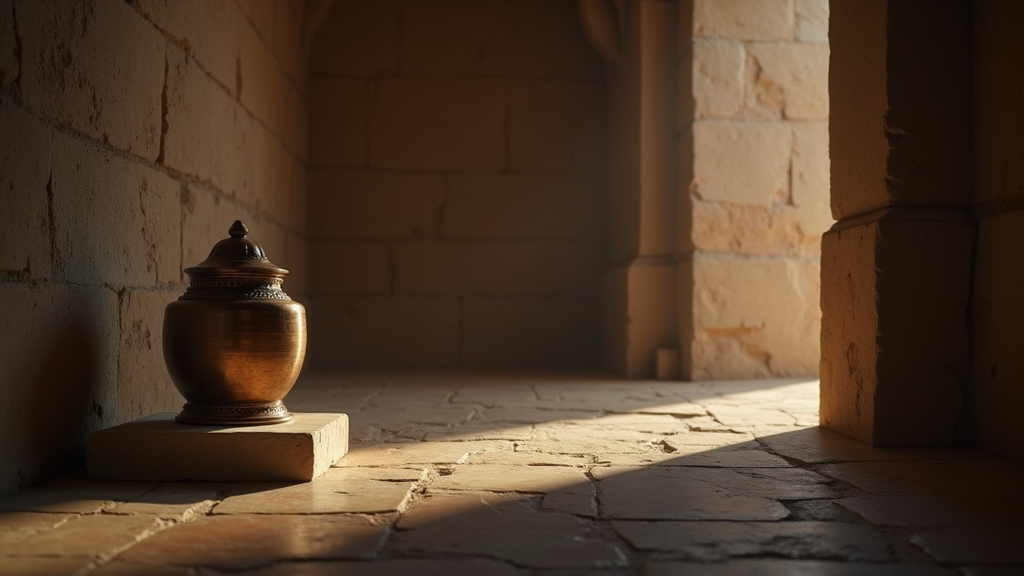 Étiquette métallique utilisée pour identifier un corps durant la crémation