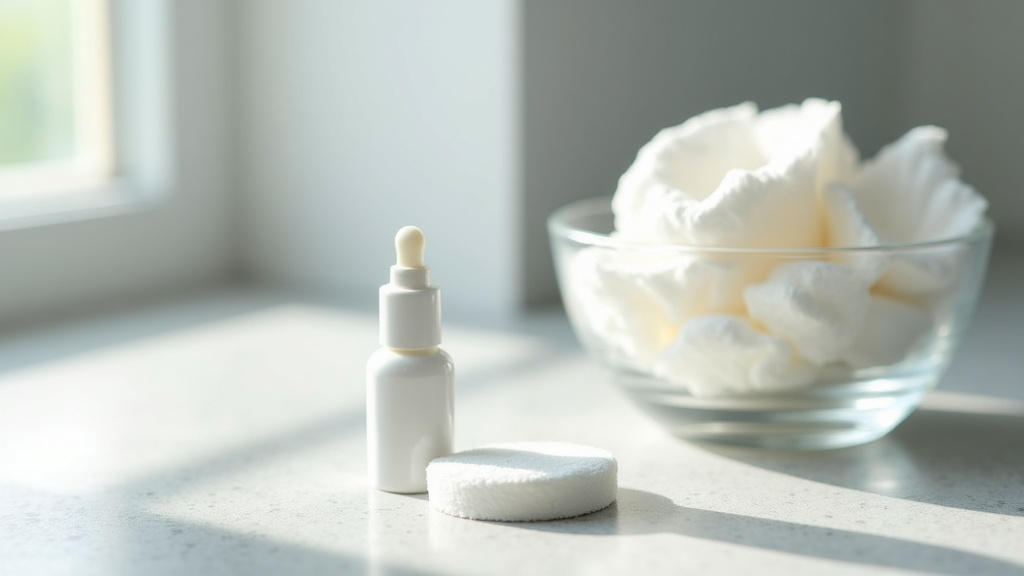 Tube de crème anesthésiante sur fond blanc avec gants médicaux