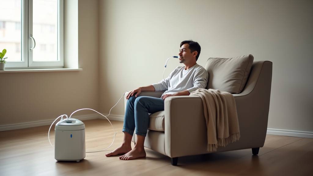 Médecin vérifiant la saturation en oxygène d'un patient avec un oxymètre de pouls