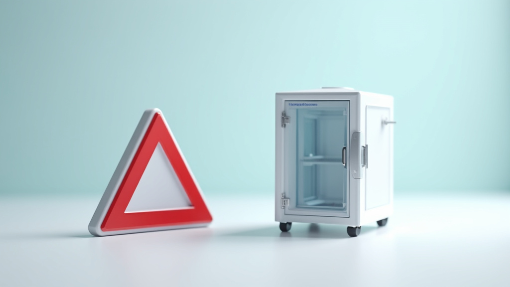 Schéma illustrant les contre-indications absolues de l'oxygénothérapie hyperbare