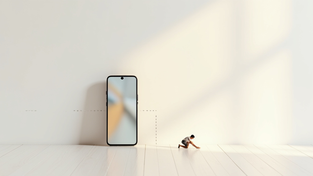 Exercice de Pilates au mur dans un espace moderne