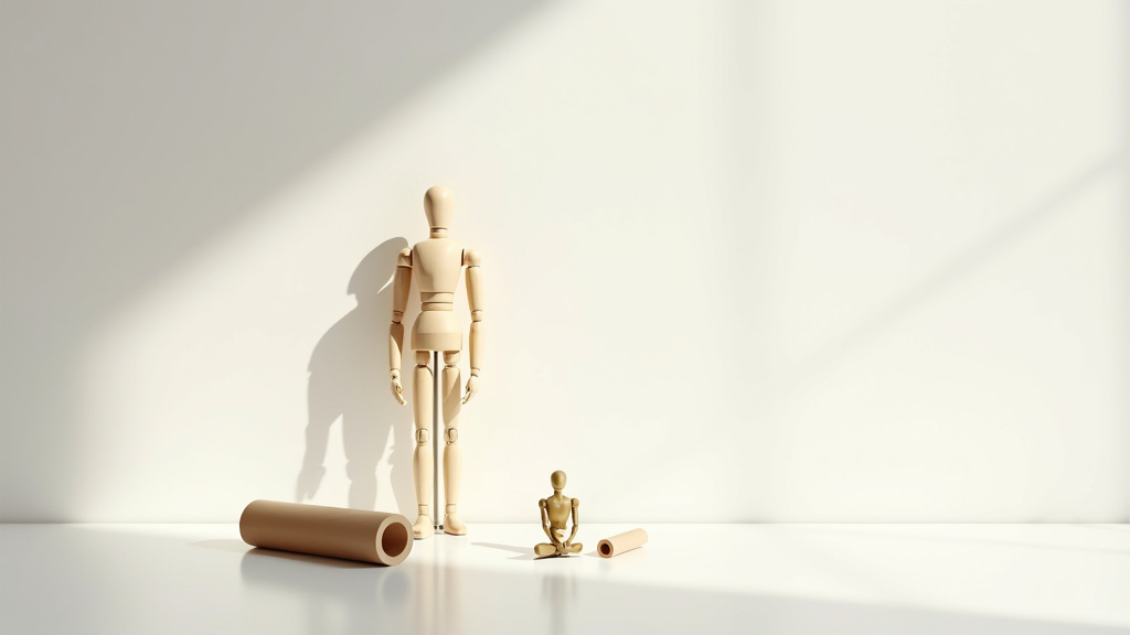 Femme pratiquant le Pilates au mur dans un intérieur moderne