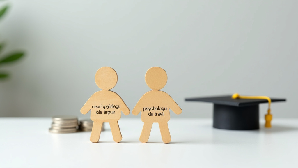 Psychologue en consultation avec des employés dans une entreprise