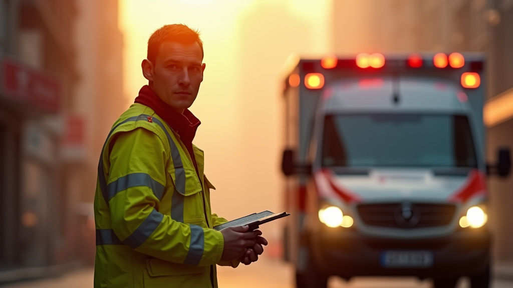 Équipe d'ambulanciers en formation continue sur les dernières techniques de secours