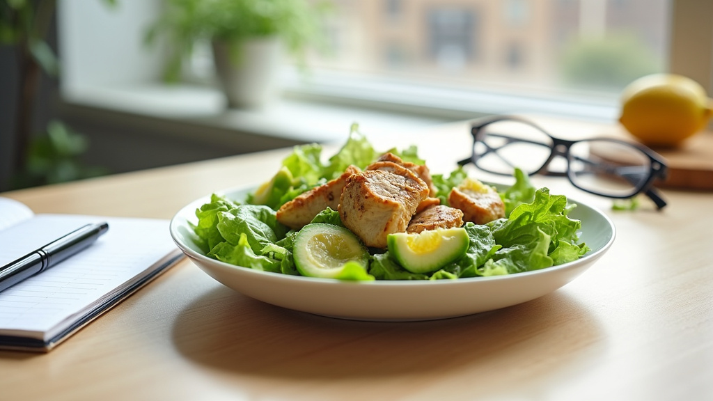 Diététicien consultant avec un patient dans un cabinet médical