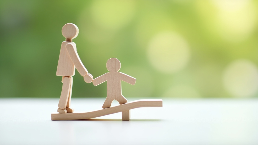 Psychomotricien travaillant avec un enfant dans un centre spécialisé