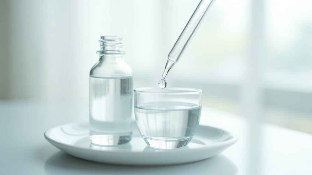 Femme utilisant une unidose de solution physiologique pour nettoyer le nez de son bébé