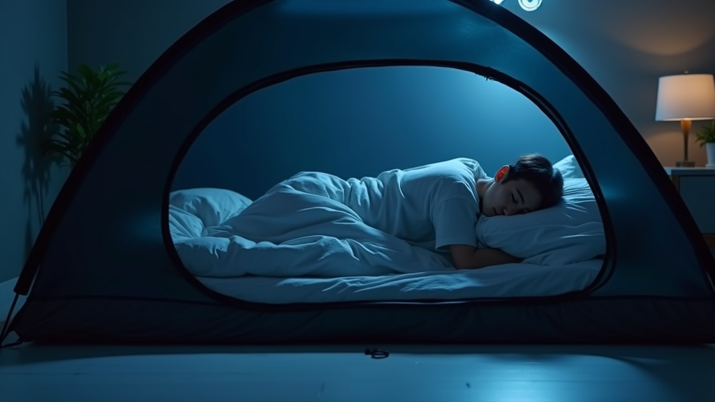 Schéma expliquant le fonctionnement d'un générateur hypoxique et d'une tente, montrant la filtration de l'oxygène.